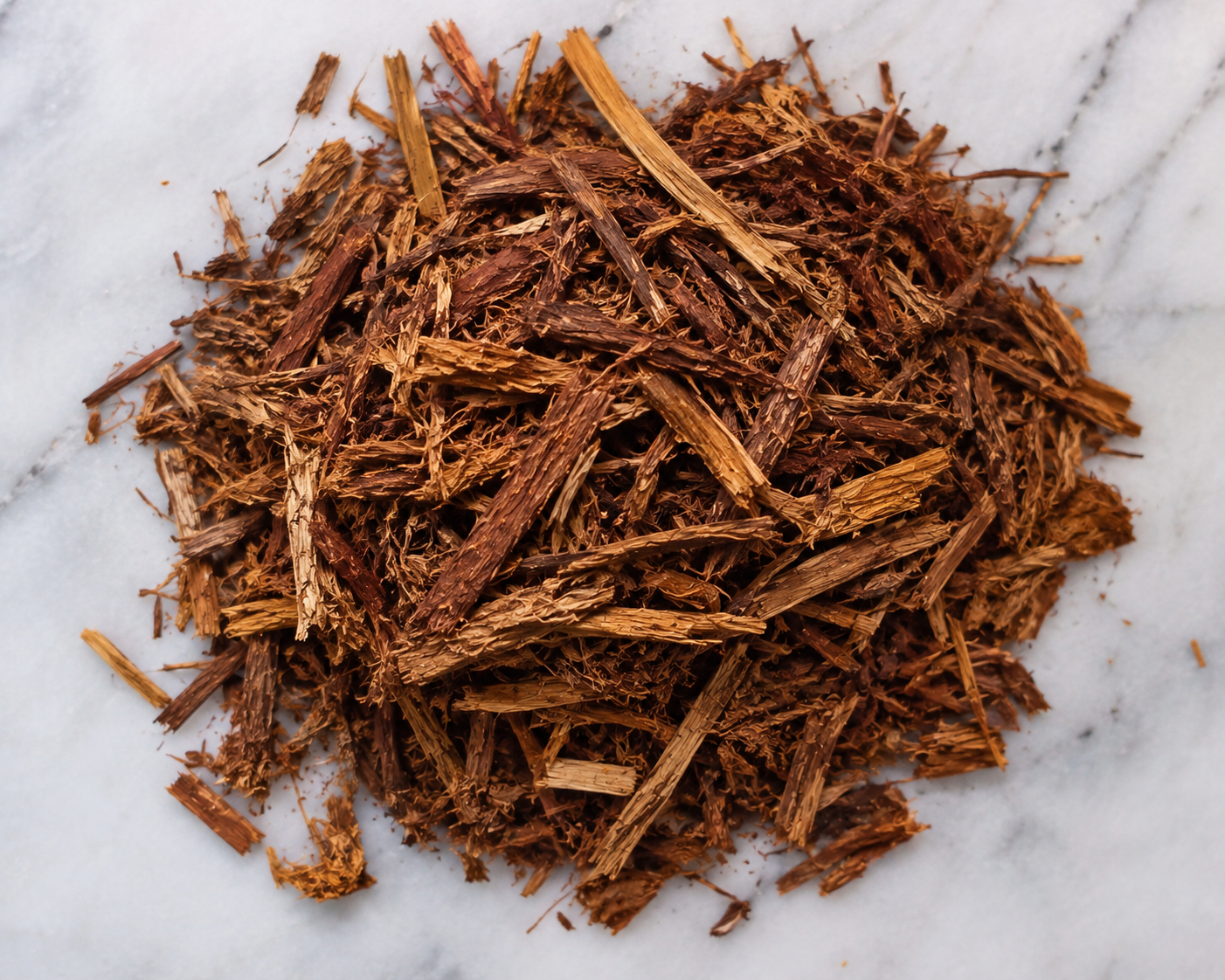 Mimosa hostilis Inner Root Bark (MHRB) – shredded